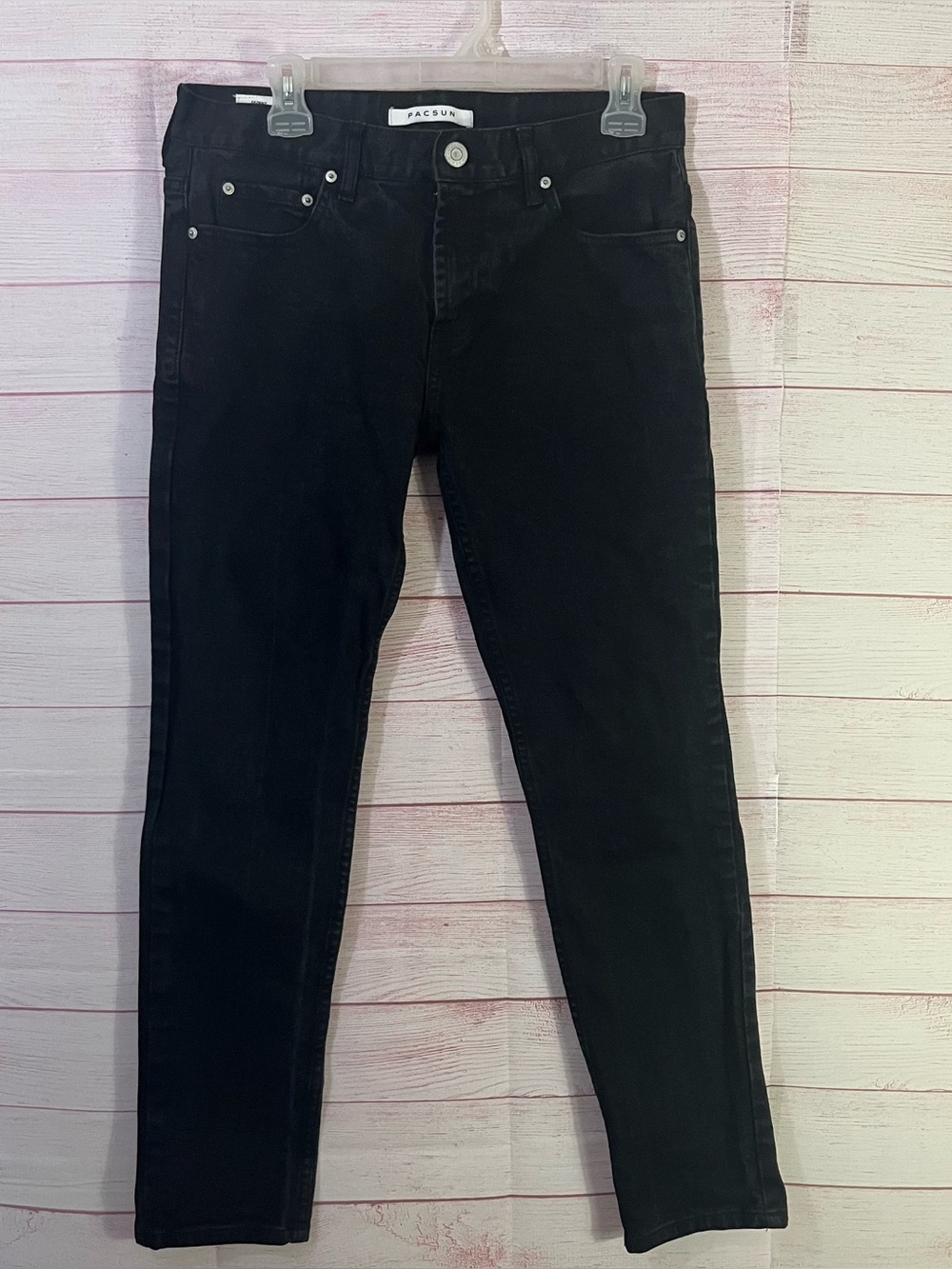 PACSUN Black Skinny Jeans 30x30